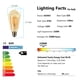 thumbnail image 3 of Bombillas LED ASOKO Edison regulables, 4 W, 2200 K, 2400 K, color blanco cálido, 3 of 7