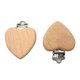 thumbnail image 5 of Sujetachupetes ARAKIERST de madera de haya, 5 piezas, forma de corazón, 5 of 6