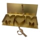 thumbnail image 1 of Caja de flores vacía con forma de carta para mamá, rellenable, para el Día de la Madre, elegante embalaje floral de cartón para fiestas, decoración DI Oro, 1 of 5