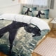 thumbnail image 1 of Edredón Blk Panther Bedding Se Juego De Ropa De Cama De 3 Piezas Soft Wa Juego De Cama A Elegir, 1 of 3
