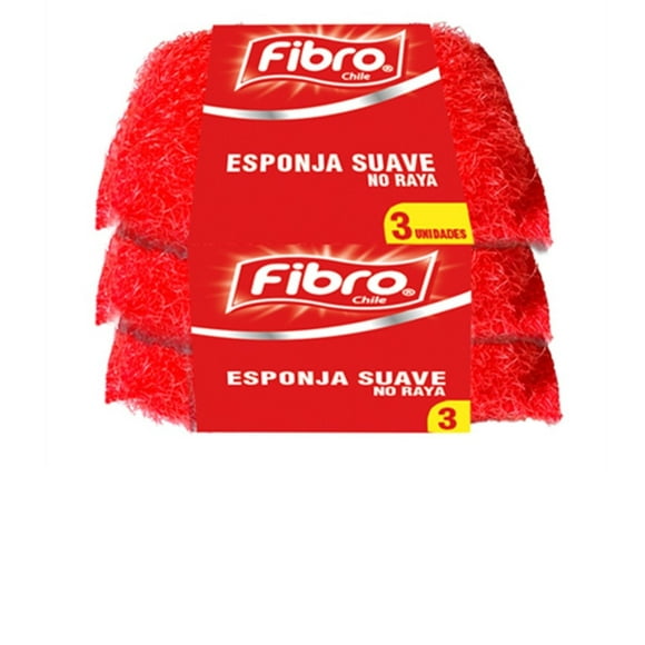 Esponja Suave Pack, 3 Un