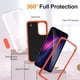 thumbnail image 4 of Para Samsung Galaxy A37 5G Case, con Soporte Integrado, a Prueba de Golpes/polvo/caídas, Funda Protectora Resistente de Grado Militar, Naranja, para Galaxy A37 5G, 4 of 7