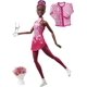thumbnail image 1 of Muñeca Barbie para deportes de invierno, patinadora sobre hielo, morena, 30 cm, con accesorios, 1 of 7