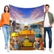 thumbnail image 1 of Bob el Constructor anti-pilling, suave, ligera, esponjosa y acogedora de lujo para hogar y cocina – Perfecta para niños y adultos,110X70cm, 1 of 6