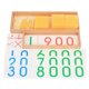 thumbnail image 2 of Juguetes Montessori Manipulativos De Matemáticas, Juego De Materiales De Cuentas Montessori Para Ni?os Peque?os, 2 of 5