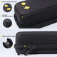 thumbnail image 3 of Funda de transporte a prueba de golpes compatible con Nintendo Switch Lite - Resistente carcasa rígida de EVA con suave forro de terciopelo, para consola + 15 tarjetas de juego + accesorios-Grueso, 3 of 8