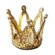 thumbnail image 4 of Casco De Moto Crown Cute Retro Para Esquí Skateboard Mujer Dorado Pequeño, 4 of 5