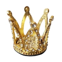 Ioensy - Casco De Moto Crown Cute Retro Para Esquí Skateboard Mujer Dorado Pequeño