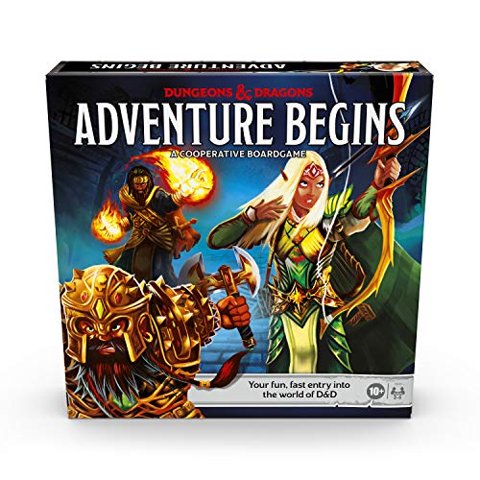 Dungeons & Dragons Adventure Begins Hasbro Gaming Juego De Mesa