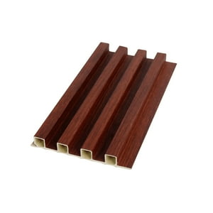 Klik Muebles - Pack De 16 Revestimientos Siding Wpc Interior Color Nogal
