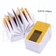 thumbnail image 1 of 100 pcs Acrylic Gel Manicure Extension Tool with Nail Art Tip Shape Guide Stickers for DIY and Home Use - Salon Quality Nail Forms for Professional Results, 1 of 2