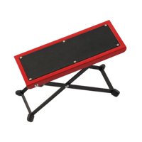Magideal - Taburete De Pie De Guitarra 4 Ajustes Posicionados Admite Fácil Transporte Y Almacenamiento De Guitarra Ajustable -Pie De Guitarra -Restas Para Ukelel Rojo
