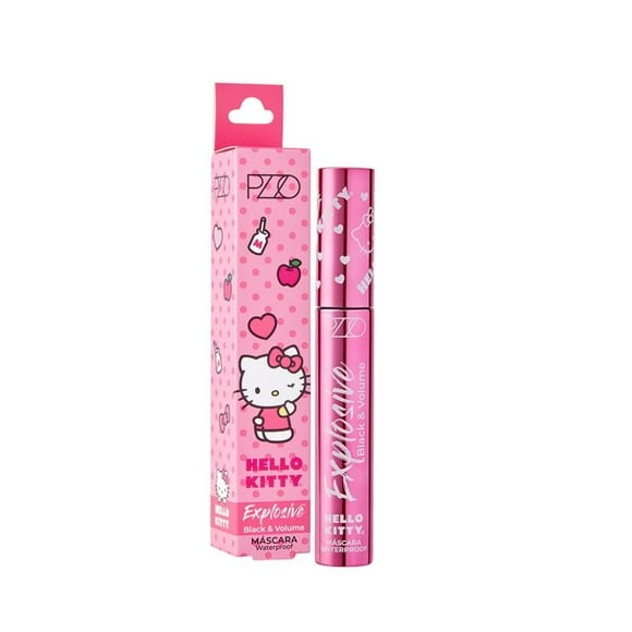 Máscara de Pestañas Pzzo Make Up Explosive Hello Kitty, 9 ml