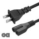thumbnail image 1 of Cable de alimentación LORDTRONICS de 2 clavijas, 10 pies, para Vizio TV, Bose, Sony, 1 of 6
