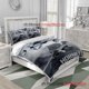 thumbnail image 1 of 3pcs F-18 Hornet Fighter Jet and Beast Fusion Creative Poster Pattern Bedding Set Soft and Comfortable, 1 of 1
