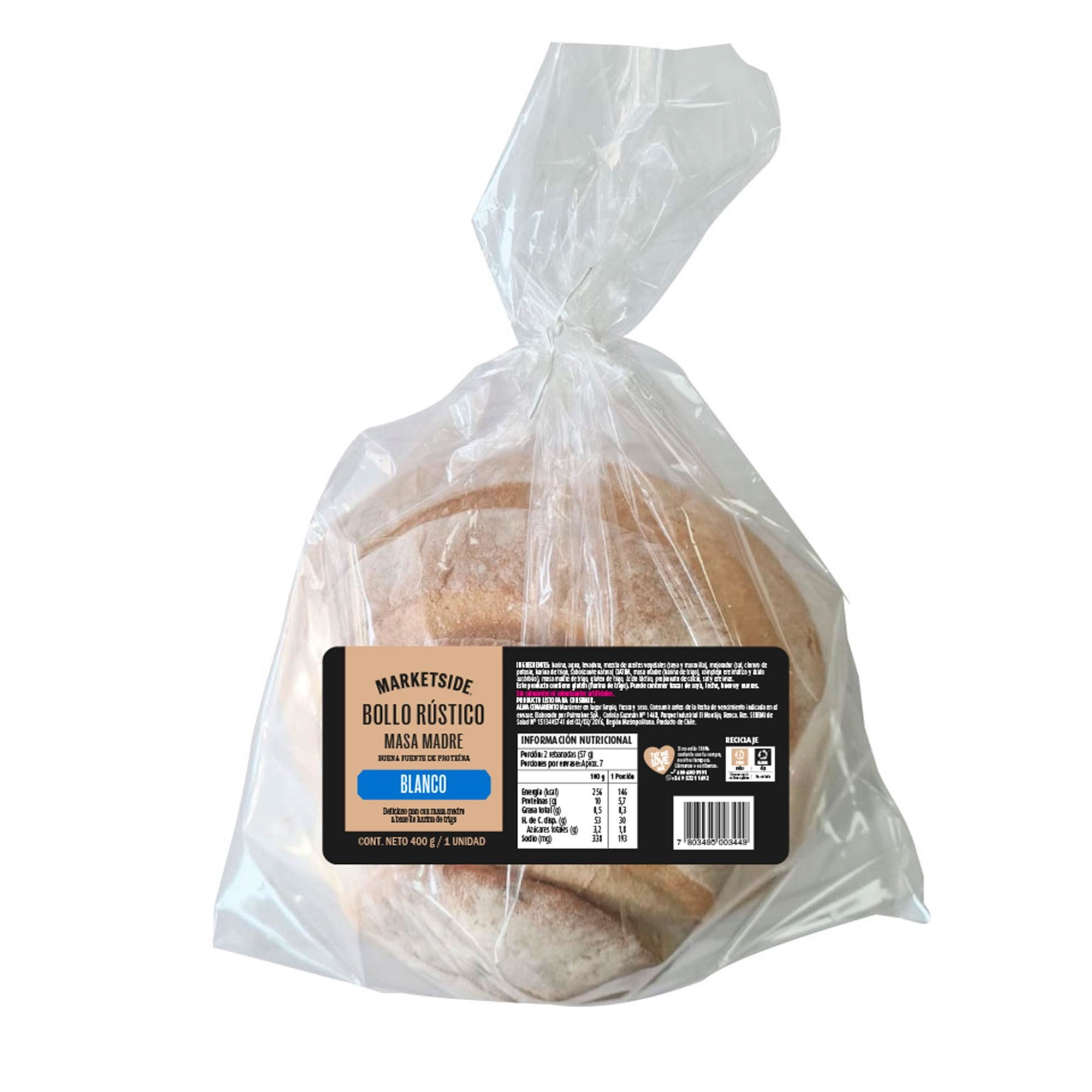 Bollo Rústico Blanco 400 g Marketside