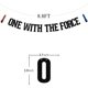 thumbnail image 2 of Guirnalda BOMXOI "One With The Force" para Cumpleaños, 2 of 7