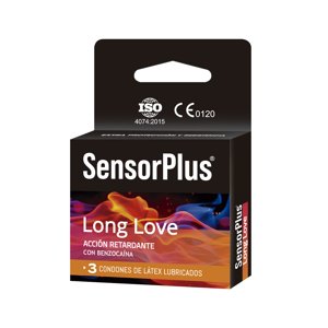 Sensor Plus - Preservativo Accion Ratardante Long Love