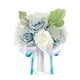 thumbnail image 1 of Ramo De Novia De Boda Flores Artificiales Para Regalos Despedida De Soltera Dama De Honor Azul, 1 of 3
