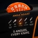 thumbnail image 2 of Afilador de Cuchillos Sharp Pebble Orange Ninja 3 Etapas, 2 of 3