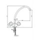 thumbnail image 2 of Monoblock Lavaplatos Mossini Metal Cromo, 2 of 2
