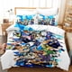 thumbnail image 2 of JoJo's Bizarre Adventure DuvetQuilt Cover with Pillowcase Bedding Set Gift3-Piece Bedding Set (1 Duvet Cover + 2 Pillow Shams), 2 of 4