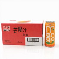 Bebida Sabor Mango Marca Rico 490 Ml * 24 Latas