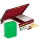thumbnail image 1 of Juego De Mahjong Chino Esmeralda Con 148 Fichas, 1 of 9