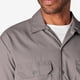 thumbnail image 5 of Camisa de trabajo Dickies de manga larga plateada para hombre, talla M, 5 of 6