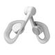 thumbnail image 4 of Thigh Master Antideslizante 360 Rotación Dispositivo De Ejercicio Kegel Para Yoga Niñas Blanco Sin Contador, 4 of 5