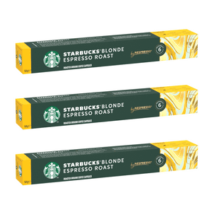 Pack 3 Starbucks Blonde Espresso Roast Srp Pcc 12X53G