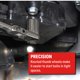 thumbnail image 3 of Bastón Ratchet EZRED 4S12L de 30 cm con cabezales flexibles con cierre, 3 of 6