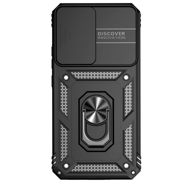 Estuche GANGXUN para Samsung Galaxy A34 5G, soporte giratorio 360°, estilo mecánico y magnético
