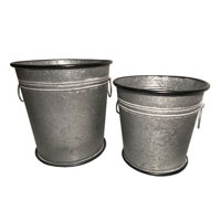 Bric - Maceteros Metal Set 2