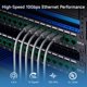 thumbnail image 2 of Cable Matters Conector Keystone RJ45 Cat6 Paquete de 25 Verde 10 Gbps, 2 of 7