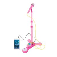 Total Upgrate - Juguete Microfono Karaoke Pedestal Luces Mp3