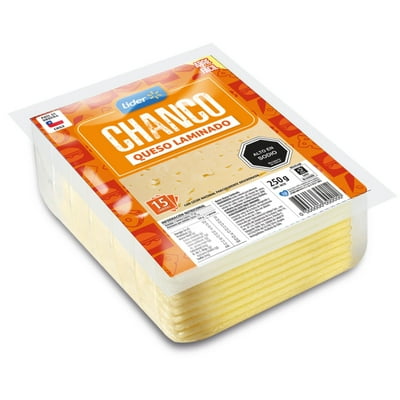 Queso Chanco Laminado 250 G Lider