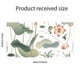 thumbnail image 3 of 1pc Chinese Lotus Wall Sticker, Bedroom Living Room Sticker, Foe Home Wall Decoration, Self-adhesive Wallpaper And DIY Home Decor, For Living Room Bedroom Porch Rental Apartment Home Decoration（19.6*, 3 of 4