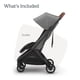 thumbnail image 2 of Cochecito UPPAbaby Minu V3 ligero, compacto y plegable Greyson, 2 of 7