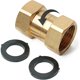 thumbnail image 1 of Adaptador de manguera SARANICE 3/4 GHT hembra a hembra, 1 of 3