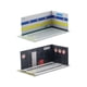 thumbnail image 1 of 2 Piezas 1:32 Estacionamiento Modelo Coche Diecast Garaje Escena Estilo G, 1 of 5