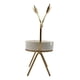 thumbnail image 3 of Cenicero De Cerámica Decorativo Con Base Dorada De Reno, 3 of 7