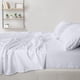 thumbnail image 4 of Juego de sábanas Utopia Bedding Queen de microfibra cepillada, color blanco, 4 of 6