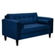 thumbnail image 2 of Sofa Retro 2c Felpa 00 Azul Marino, 2 of 6