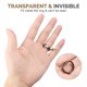 thumbnail image 2 of Ajustador de Anillos Feramox 48 piezas, TPU silicona transparente, 2 of 6