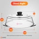 thumbnail image 3 of Cubierta de Vidrio para Microondas Mikro Innovations 27 cm Sin BPA, 3 of 6