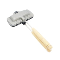 Magideal - Máquina Para Hacer Queso A La Parrilla, Plancha Antiadherente Para Tartas, Ligera, Fácil De Llevar, Sartén Abatible, Máquina Para Hacer Tartas De Mano