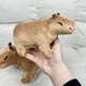 thumbnail image 3 of Peluche de carpincho con 4 crías de roedores, carpincho de peluche de animales salvajes para niñas y niños, regalo de Navidad y cumpleaños., 3 of 7
