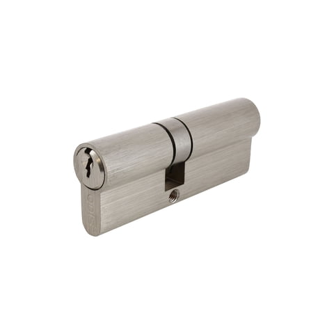 Cilindro Odis Llave-Llave Estándar 80Mm (35-45) Leva Centrada Plata.
