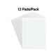 thumbnail image 2 of Bloc de notas Staples 154120 de 21,6 cm x 27,9 cm de ancho, color blanco, 50 hojas /Bloc, 2 of 8